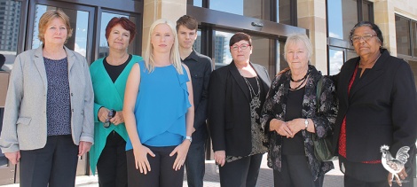 • Maylands MP Lisa Baker with representatives from the Polish Ethnic School. Photo supplied